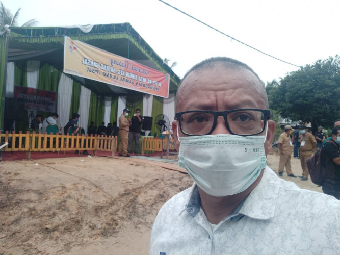 Pantau Langsung PSU Inhu, Bapilu Riau Optimis Rajut Dapatkan Kemenangan
